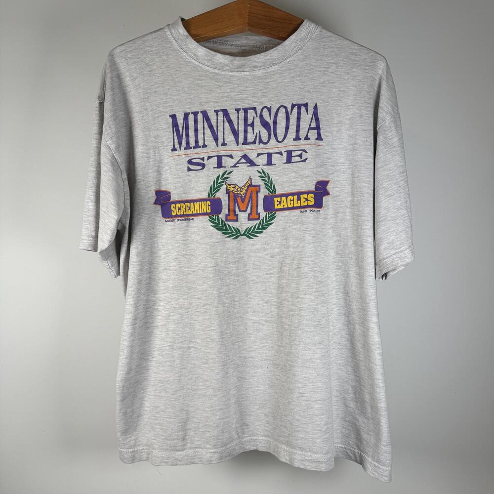1992 Barrett Sportswear Minnesota State T-Shirt - XL